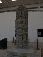 Stela A in the Copan Museum - copan mayan ruins,copan mayan temple,mayan temple pictures,mayan ruins photos